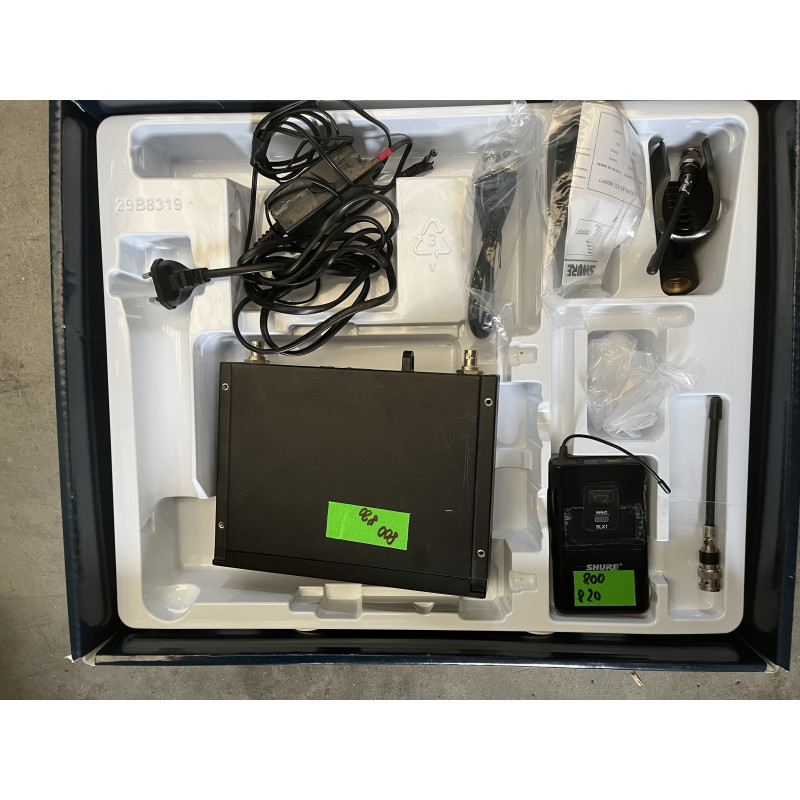 Micro Shure SLX Emetteur et recepteur (sans micro)