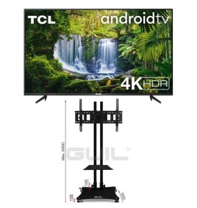 Location écran TV LED 4K 55" 140cm - vue de face - Xl Sono