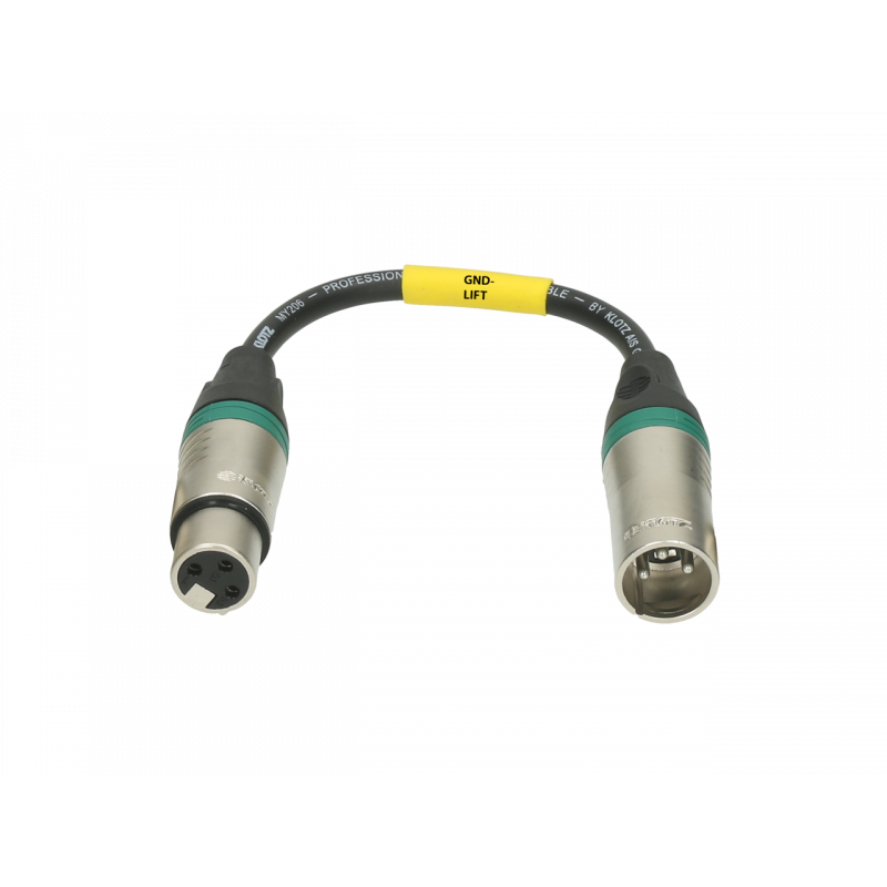 XLR 3p F - XLR 3p M / KLOTZ XLR 0.20m - XL SONO