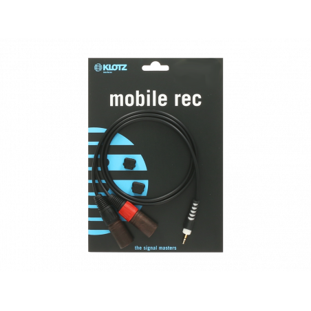 Câble KLOTZ Jack 3,5 mm - 2x XLR M cable 2m - XL SONO