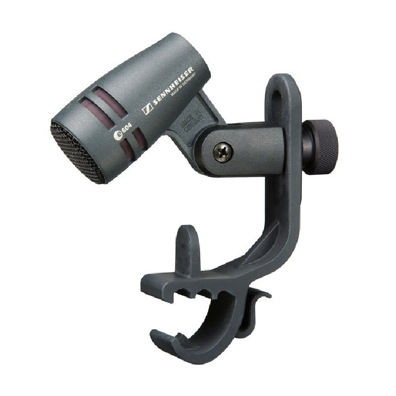 Location micro Sennheiser E604 - vue de coté avec support - Xl Sono