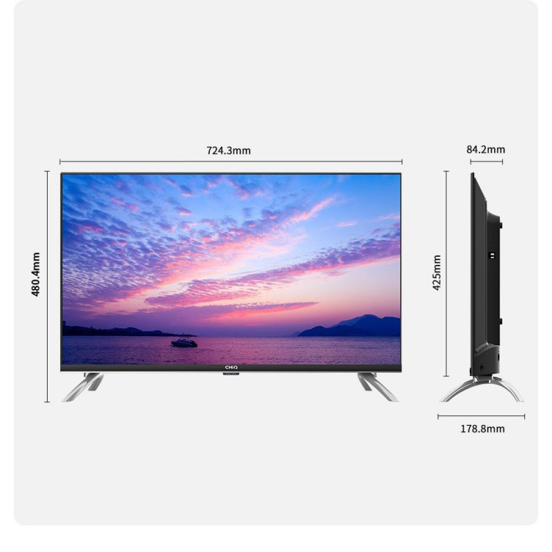 TV CHIQ L32H7A : Vue de face