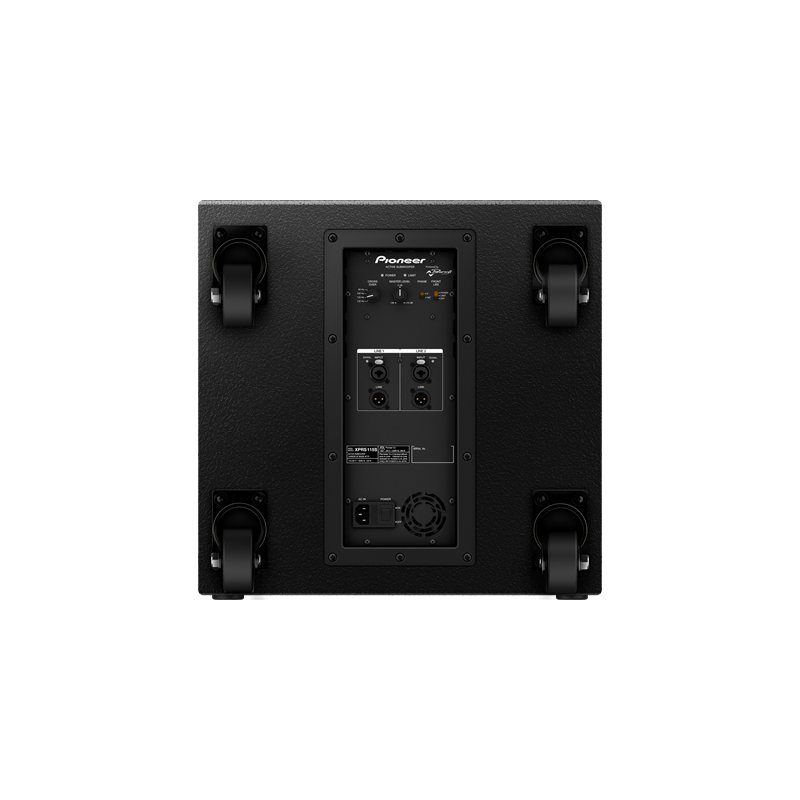 Vu du dos de caisson