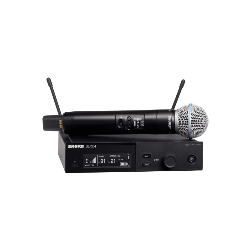 SLXD24E-B58-J53 Système HF BETA58 - XL Sono