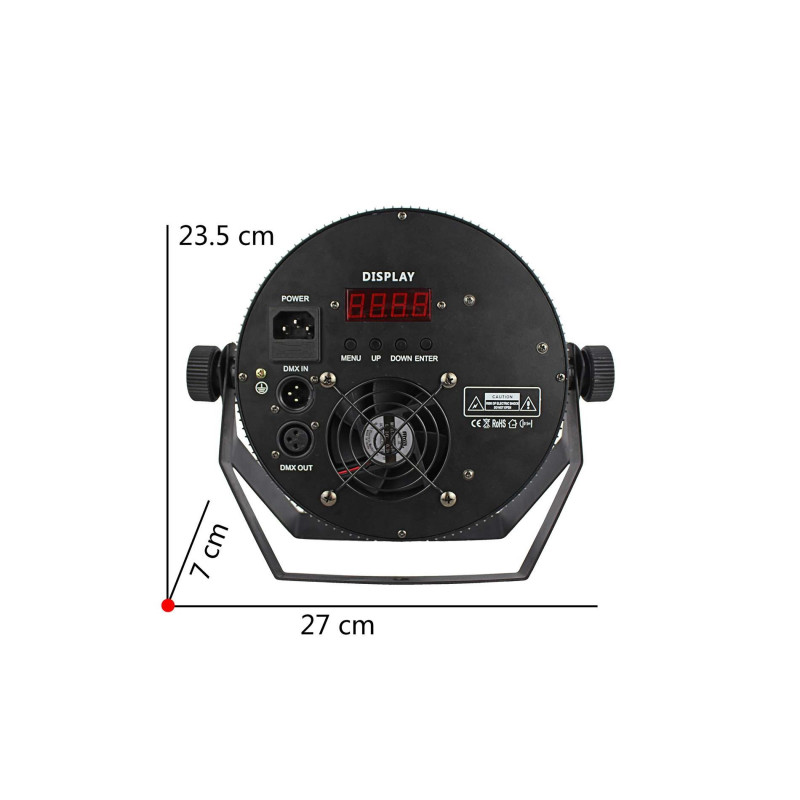 PAR SLIM 18x10W QUAD - XL Sono