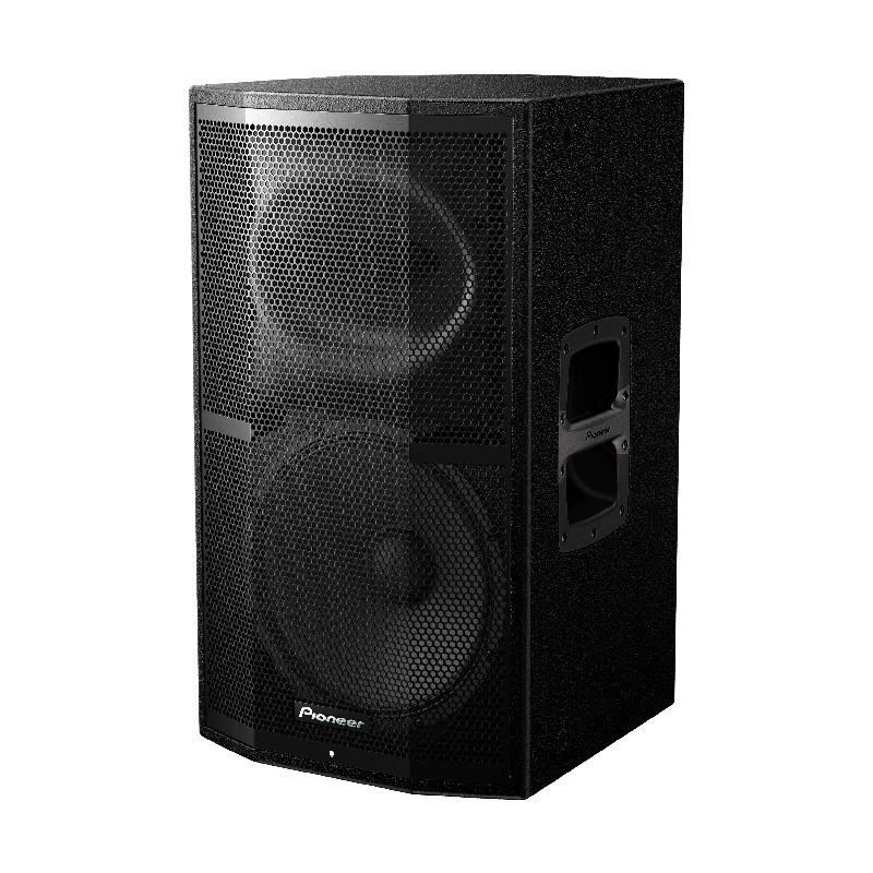 Location paire d'enceintes amplifiées Pioneer XPRS12 - vue de coté - Xl Sono