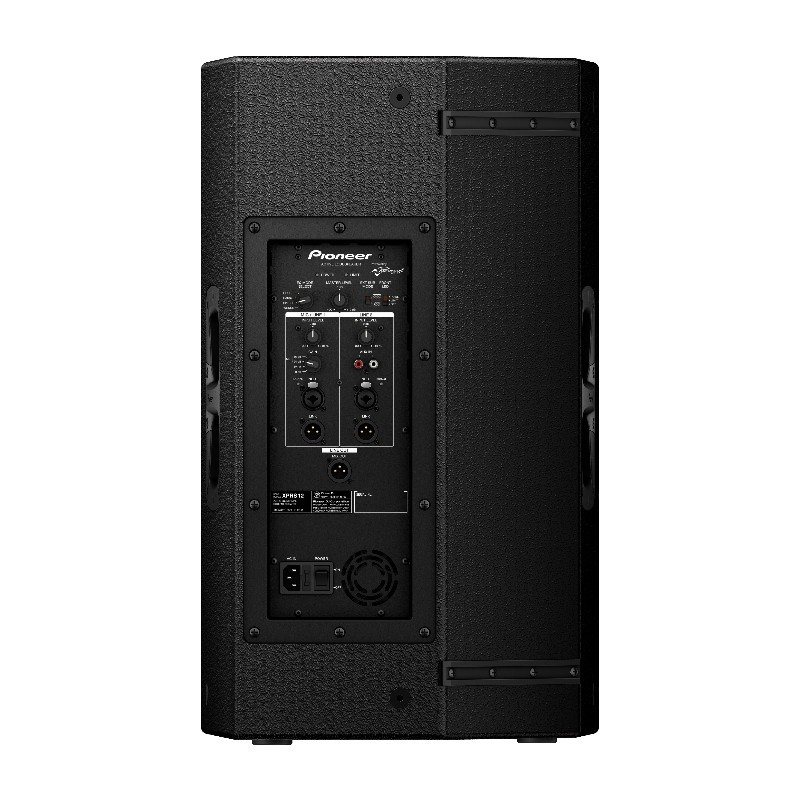 Location paire d'enceintes amplifiées Pioneer XPRS12 - vue de derrière - Xl Sono