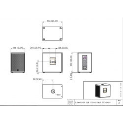 RCF SUB 705-AS MK3 - XL Sono