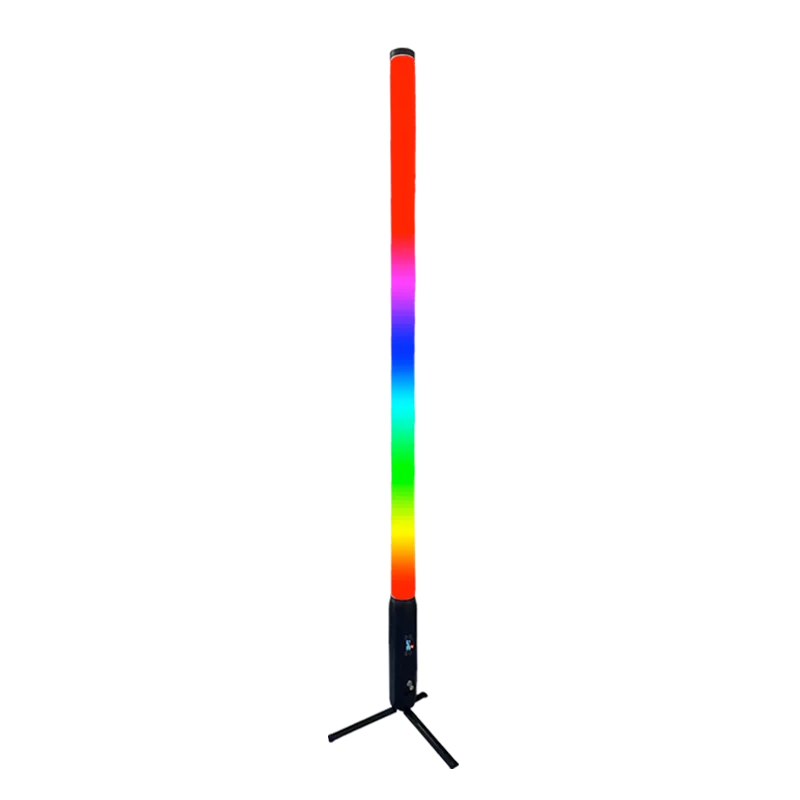 Tube LED 360° RGBWA-UV IP65 sur batterie