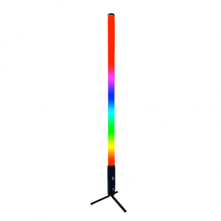 Tube LED 360° RGBWA-UV IP65 sur batterie