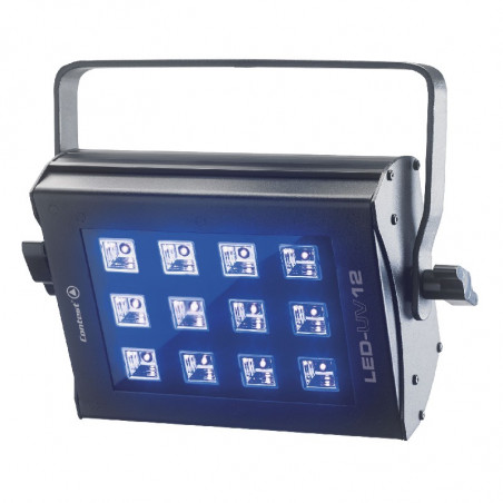 Location lumière noire UV LED - vue de face en fonctionnement - Xl Sono