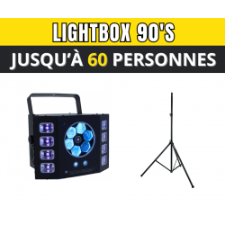PACK LIGHT 6 - Jusqu'à 60 personnes
