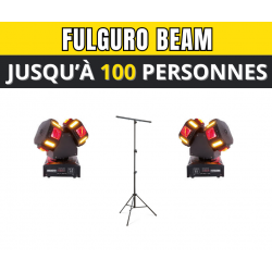 PACK LIGHT 7 - Jusqu'à 100 personnes