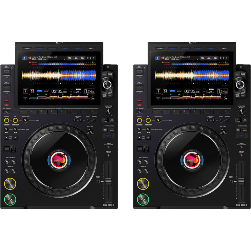 Location pack de 2 platines DJ - Pioneer CDJ3000 - Xl Sono