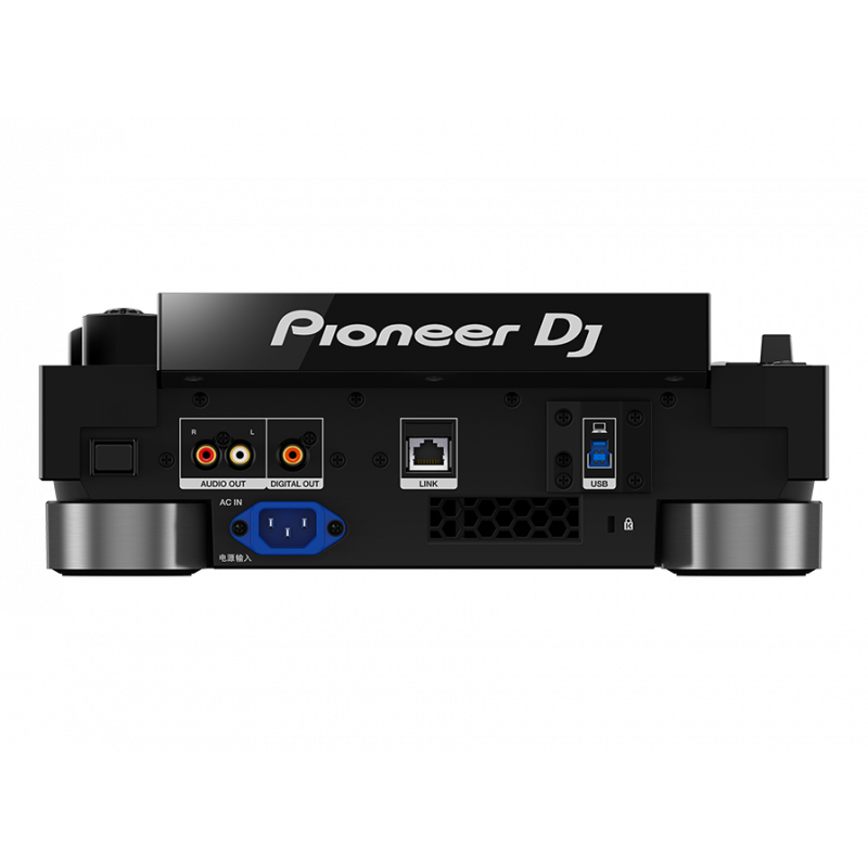 Location régie Pioneer Professionnel - vue derrière avec platine CDJ3000 - Xl Sono
