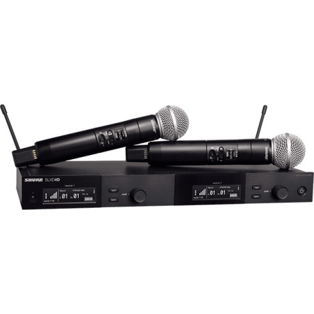 Location Shure SLXD4D - Double Microphones sans-fil - XL Sono