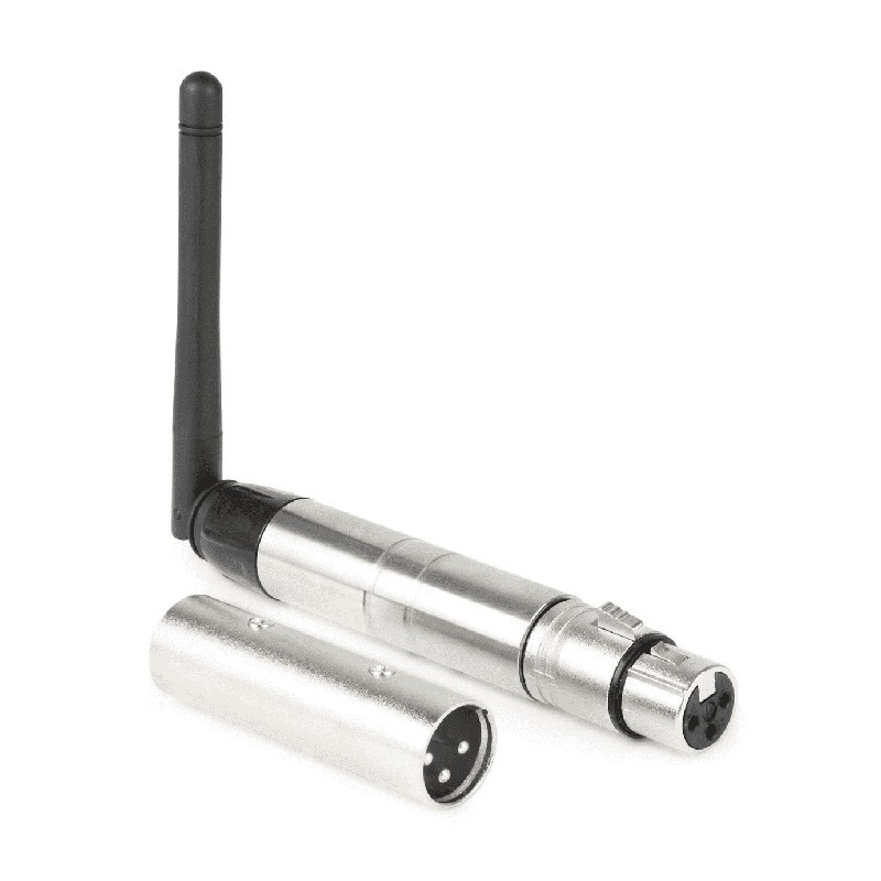 Location pack 6 projecteurs LEDs sur batterie BeamZ - vue antenne sans fil - Xl Sono