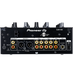 DJM-450 - Pioneer DJ - vue de derrière - Xl Sono
