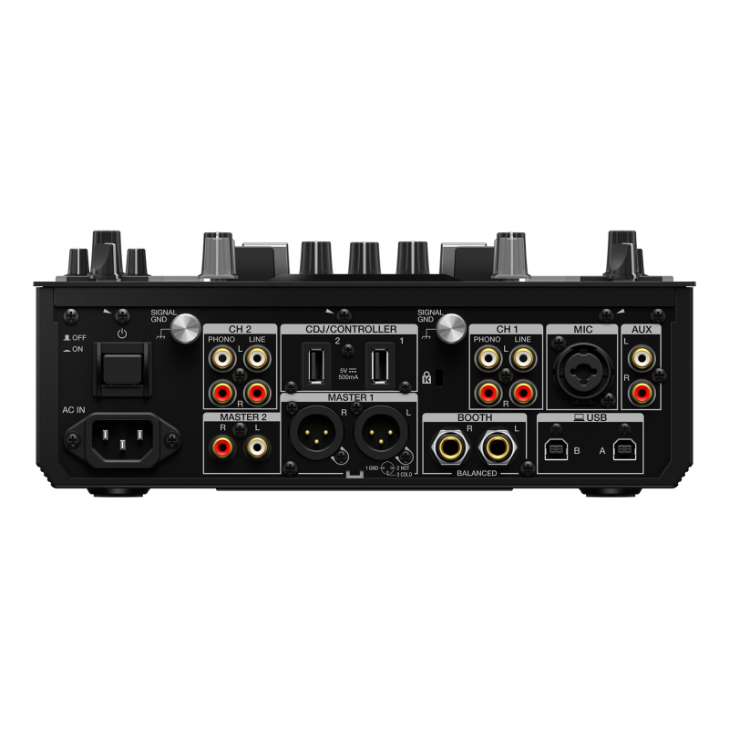DJM S11 - Pioneer DJ - vue de derrière - Xl Sono