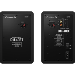 DM 40BT - Pioneer DJ (la paire) - vue de derrière - Xl Sono
