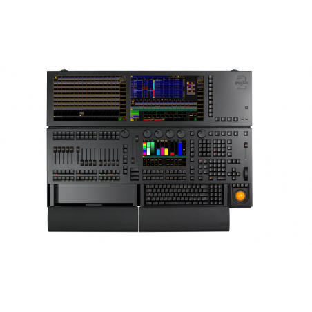 Location console lumière GRANDMA2 - vue du dessus - Xl Sono