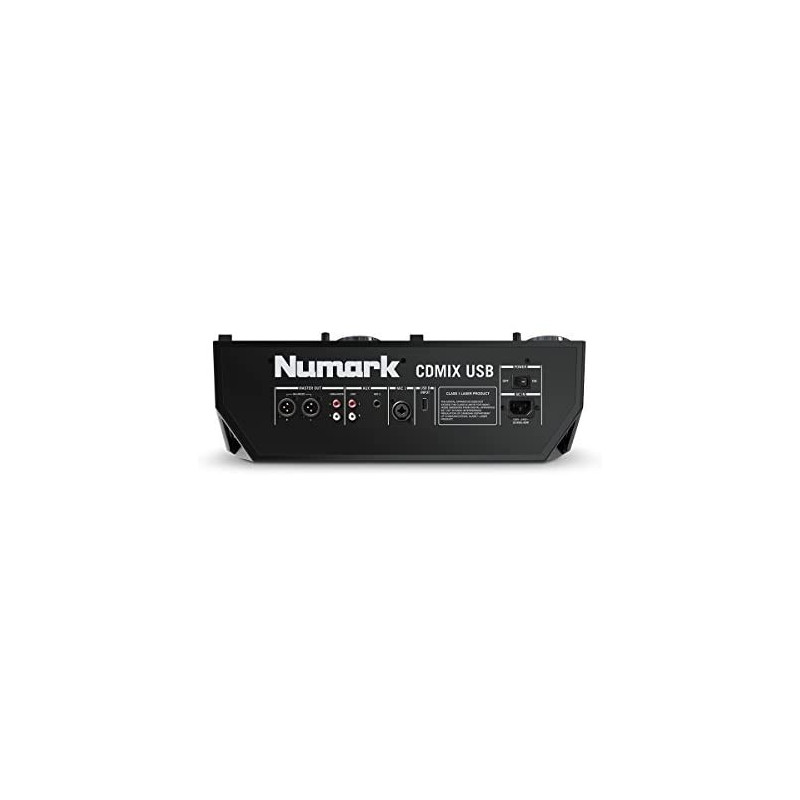 Location regie compact Numark USB/CD - vue de derrière - Xl Sono