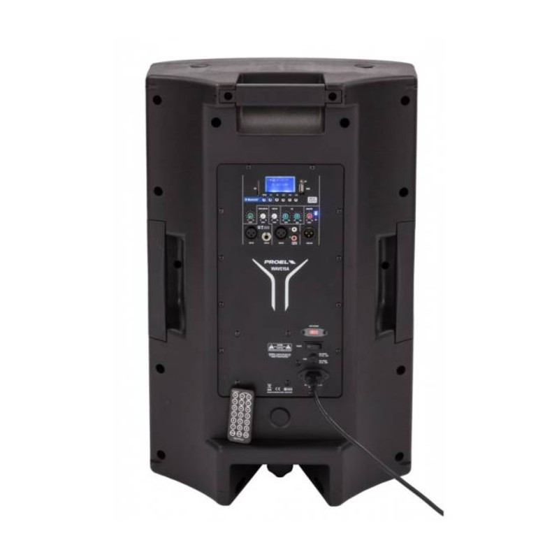 Location enceinte amplifié PROEL WAVE15A - vue de derrière - Xl Sono