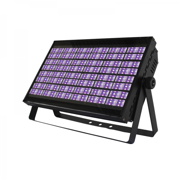 lumière noire UV LED 96x3W - vue de face - Xl Sono